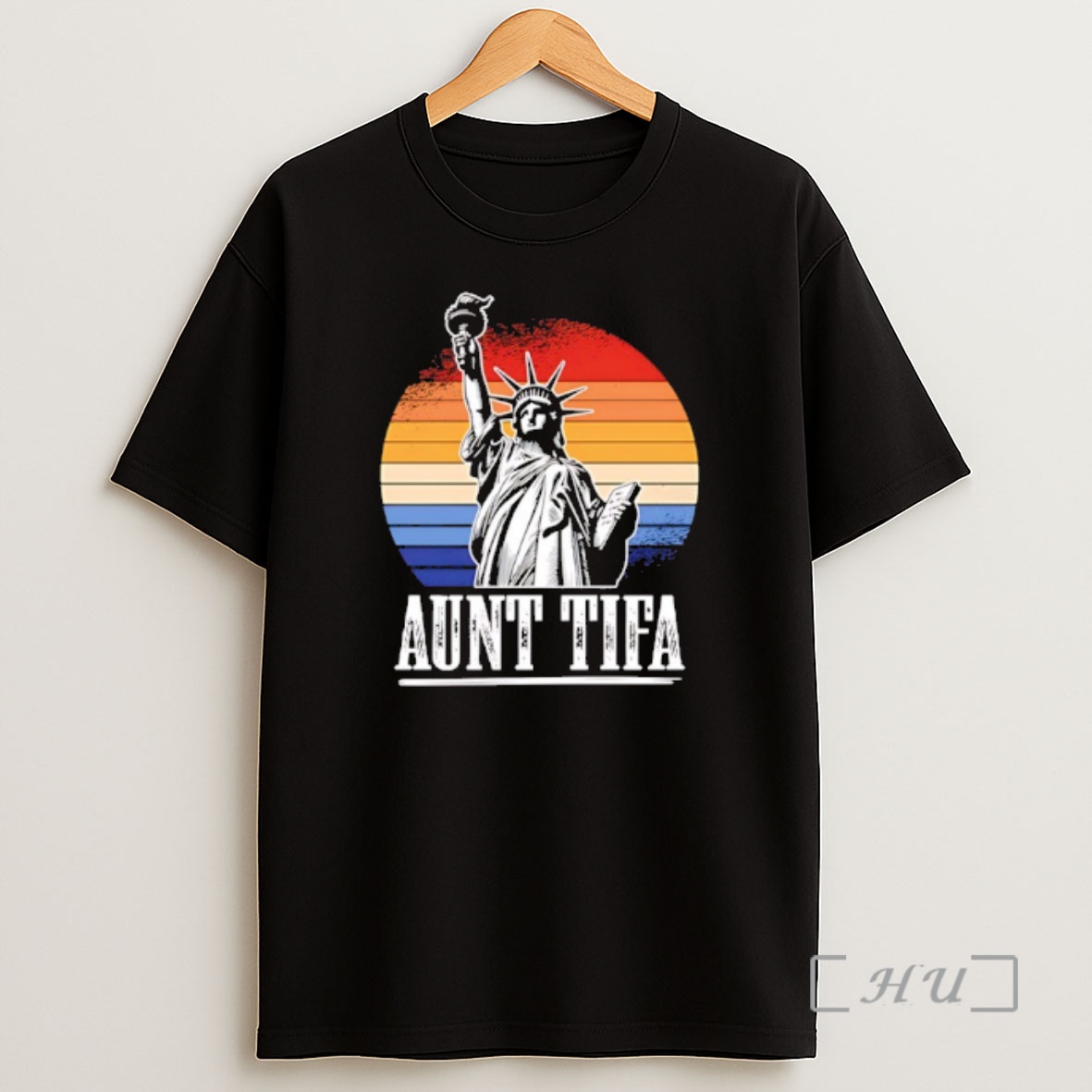 Trending Aunt Tifa Statue Of Liberty Premium Shirt Sweatshirt Tee