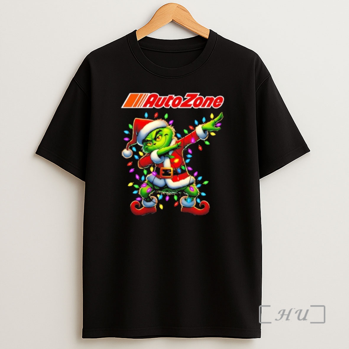 Trending Autozone X Grinch Dabbing Christmas 2025 Premium Shirt Sweatshirt Tee