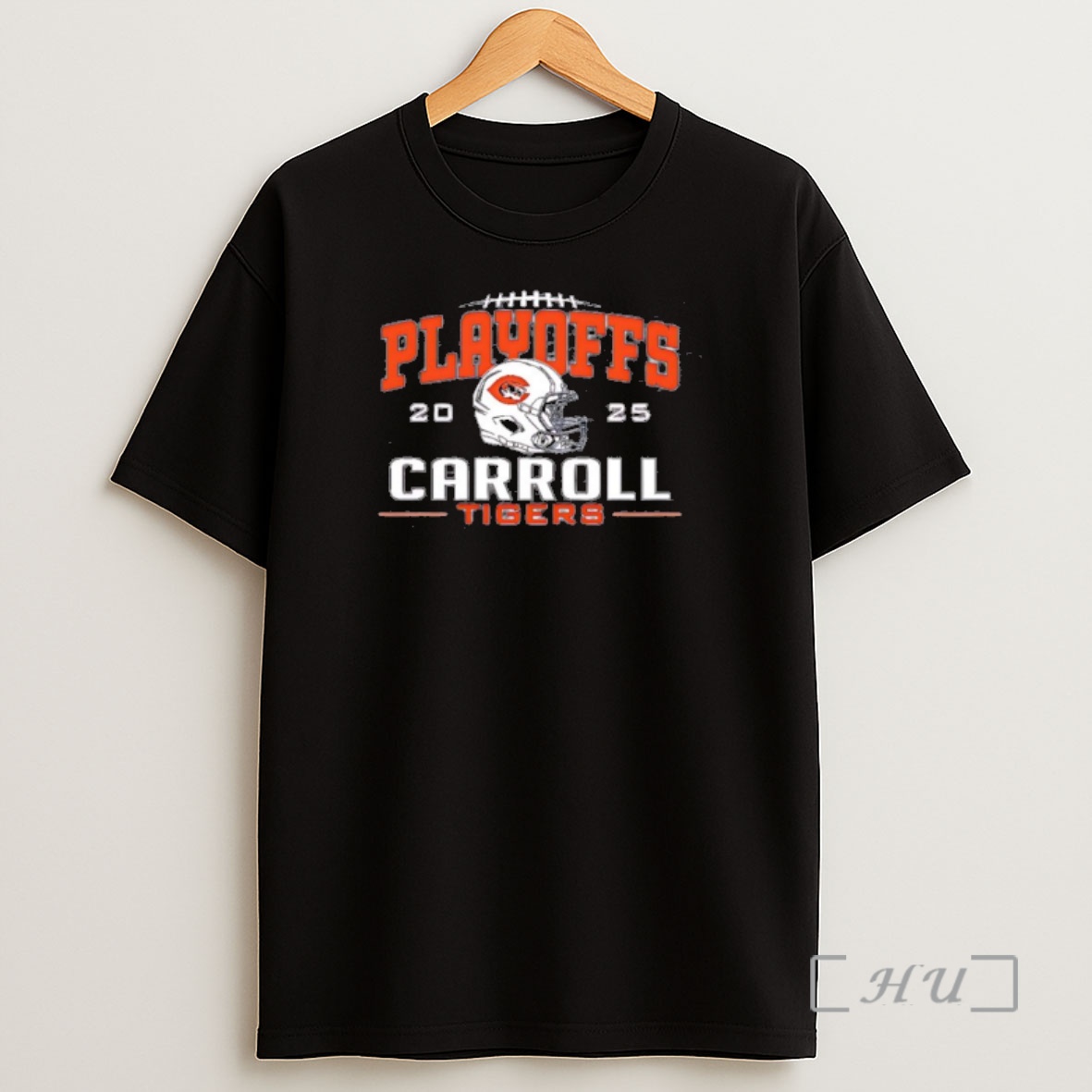 Trending Carroll Tigers 2025 Playoffs Helmets Premium Shirt Sweatshirt Tee