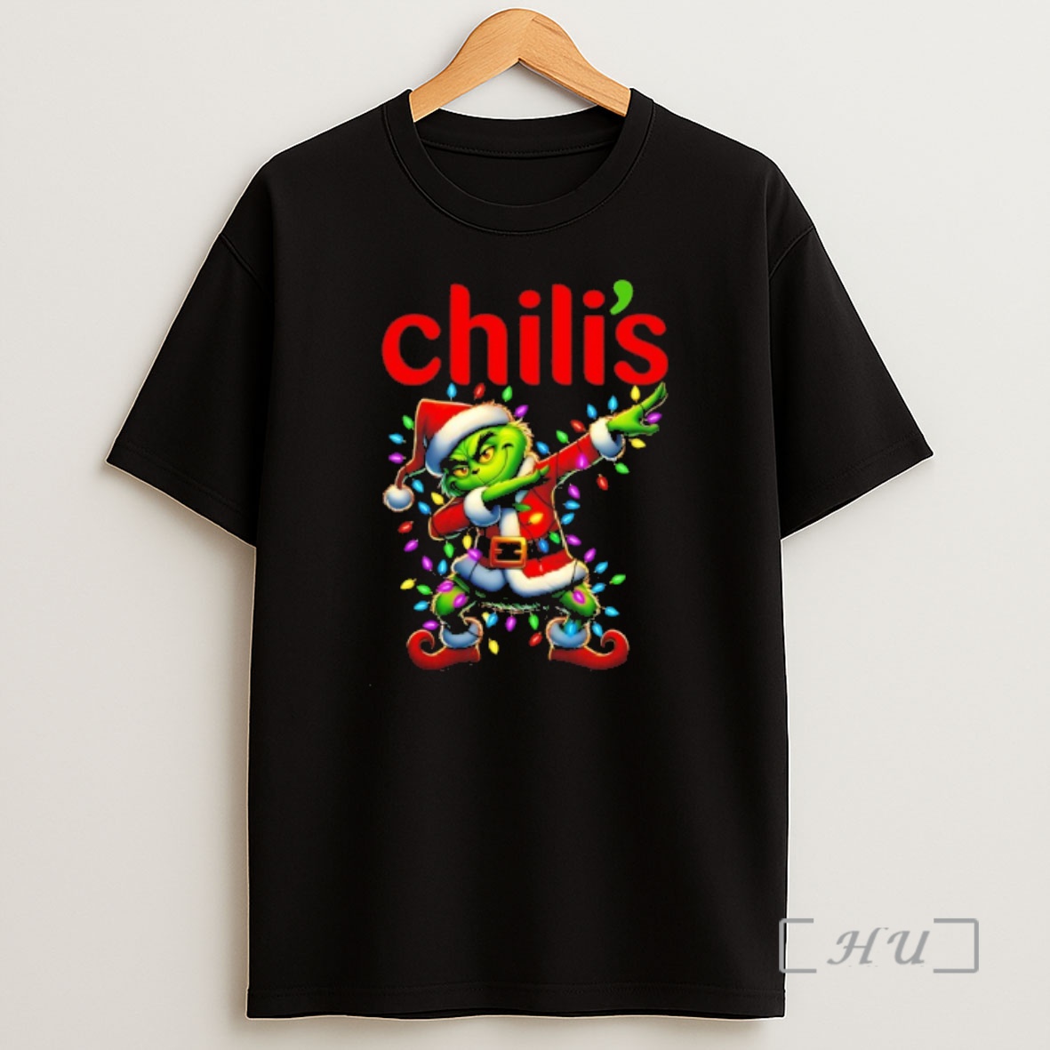 Trending Chilis X Grinch Dabbing Christmas 2025 Premium Shirt Sweatshirt Tee