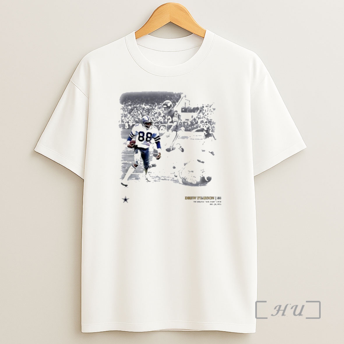 Trending Dallas Cowboys Drew Pearson 88 The Hall Mary Catch Moments Premium Shirt Sweatshirt Tee