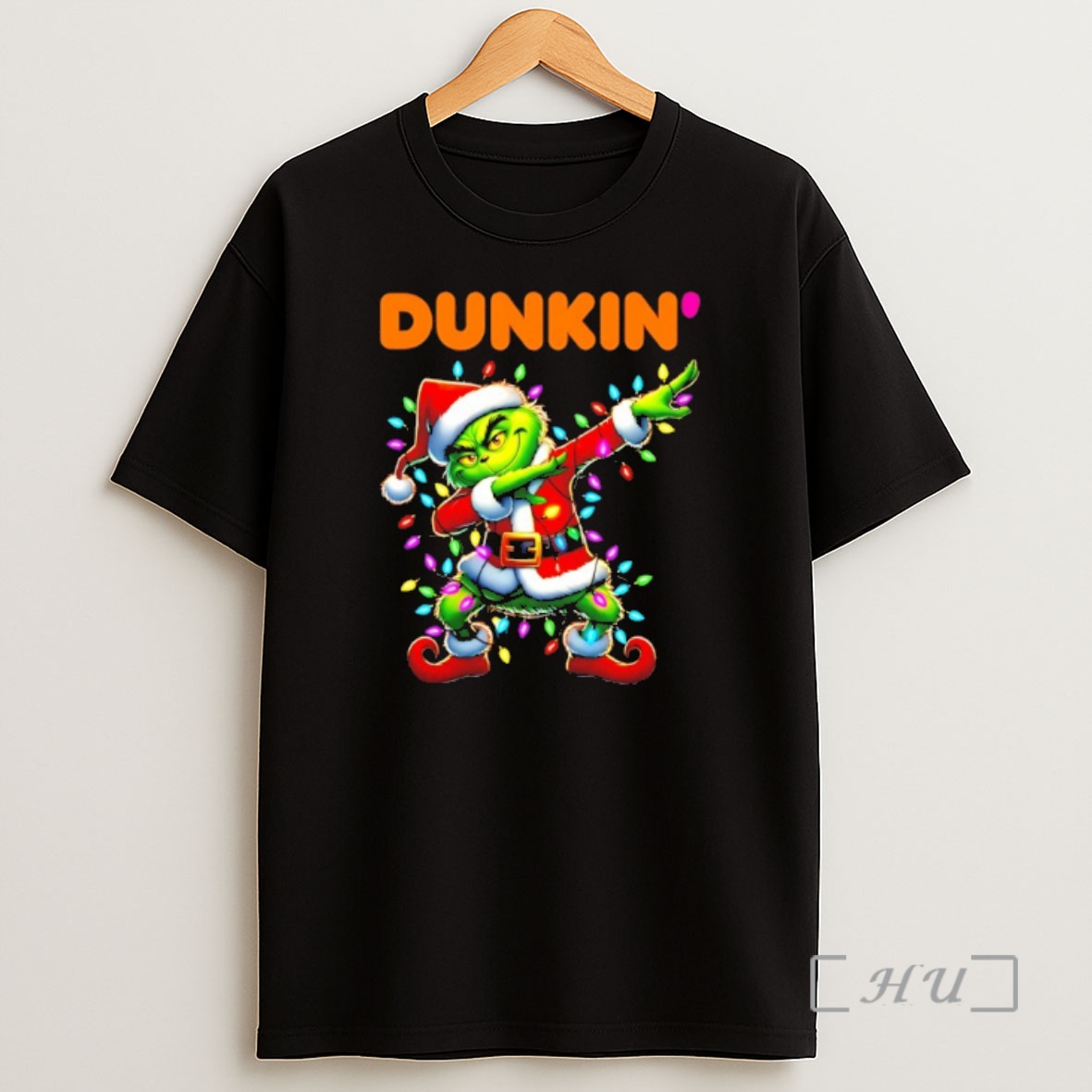 Trending Dunkin X Grinch Dabbing Christmas 2025 Premium Shirt Sweatshirt Tee