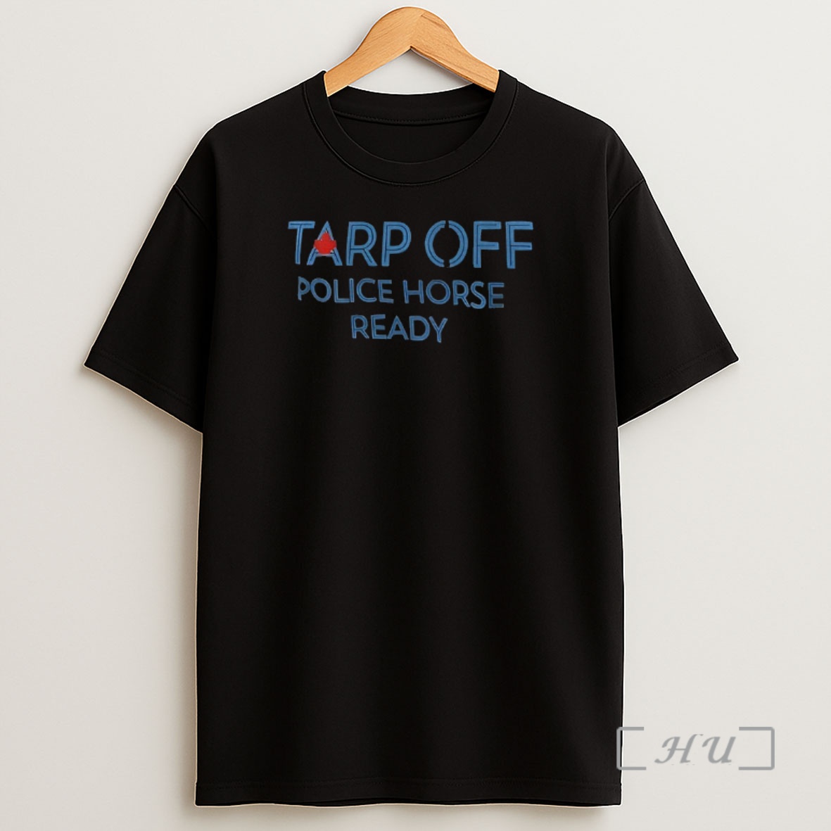 Trending George Springer Tarp Off Police Horse Ready Blue Jays Premium Shirt Sweatshirt Tee