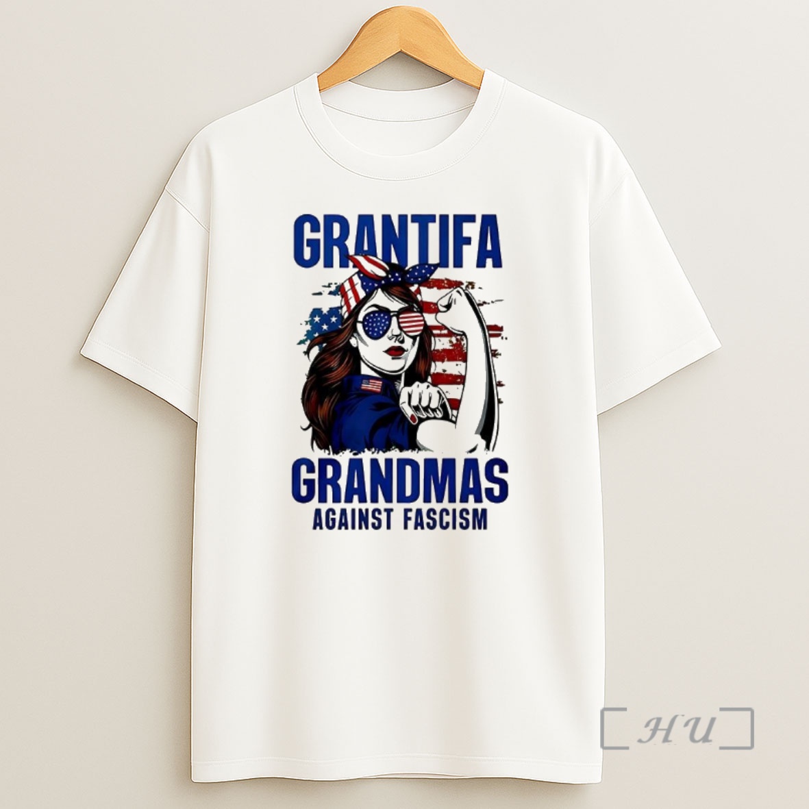 Trending Grantifa Grandmas Against Fascism Woman Stronger Premium Shirt Sweatshirt Tee