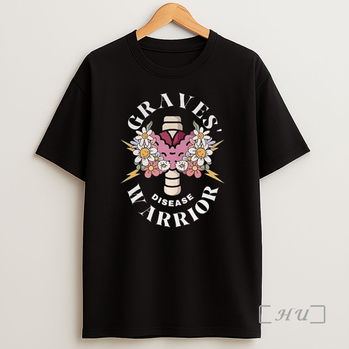 Trending Graves Disease Warrior Flower Premium Shirt Sweatshirt Tee