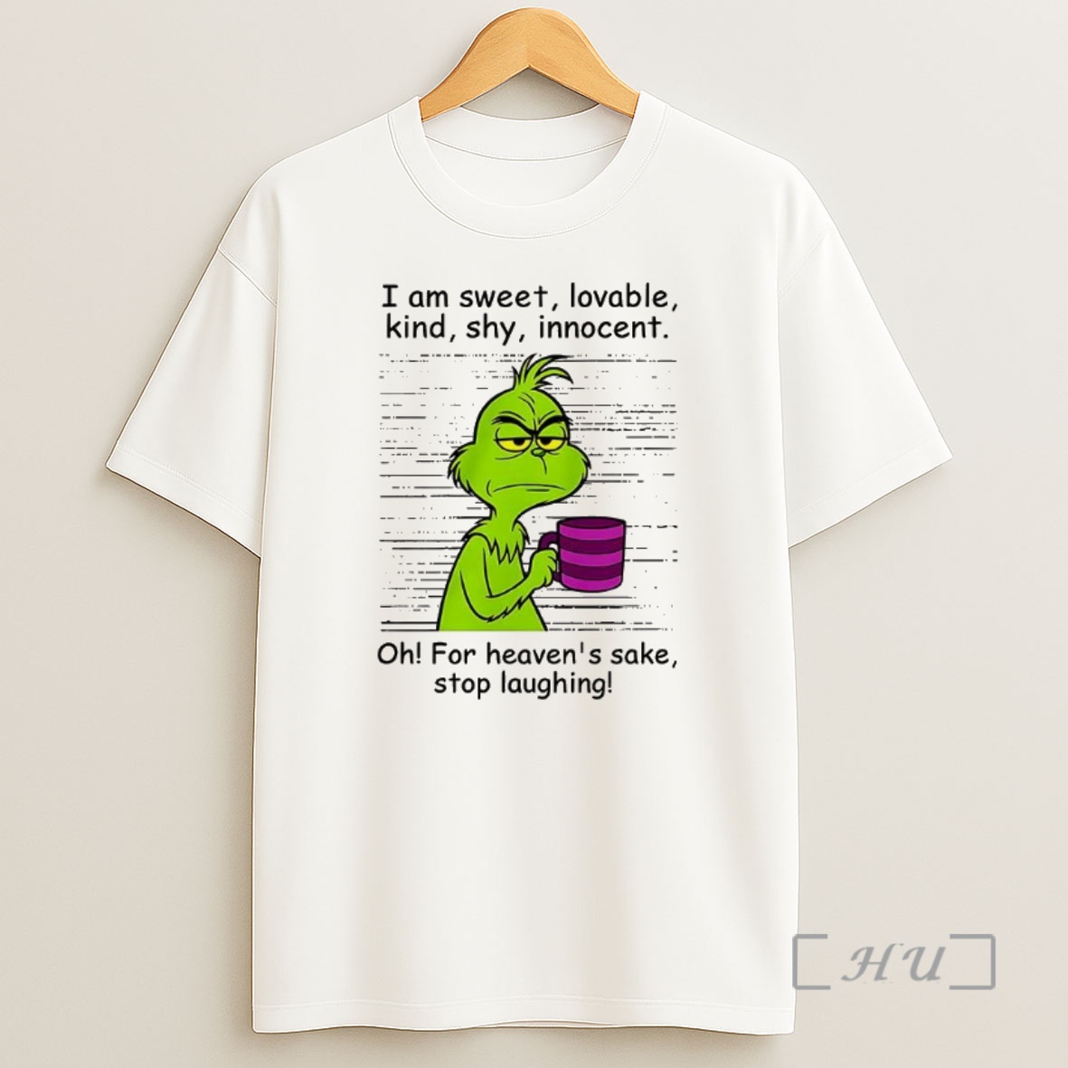 Trending Grinch I Am Sweet Lovable Kind Shy Innocent Christmas Premium Shirt Sweatshirt Tee