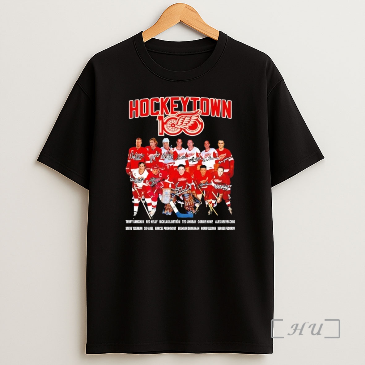 Trending Hockeytown Detroit Red Wings Players Signature Premium Shirt Sweatshirt Tee