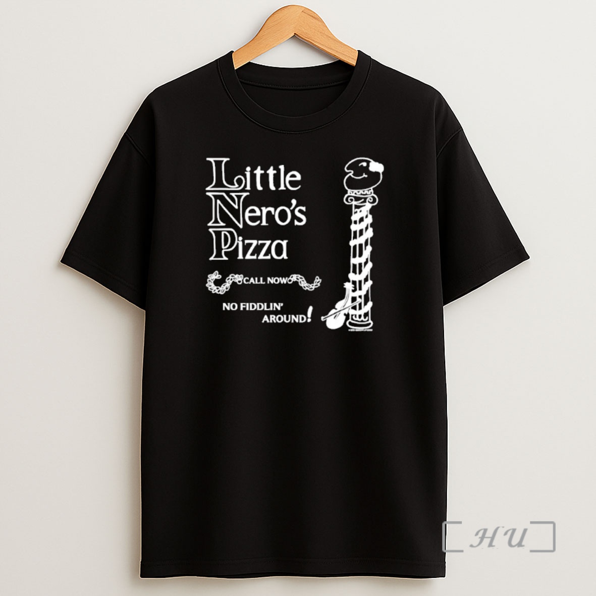 Trending Home Alone Little Neros Pizza No Fiddlin Around Premium Shirt Sweatshirt Tee
