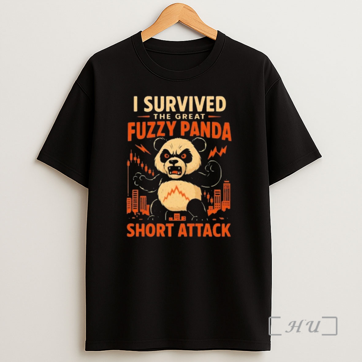Trending I Survived The Great Fuzzy Panda Short Attack Premium Shirt Sweatshirt Tee 1