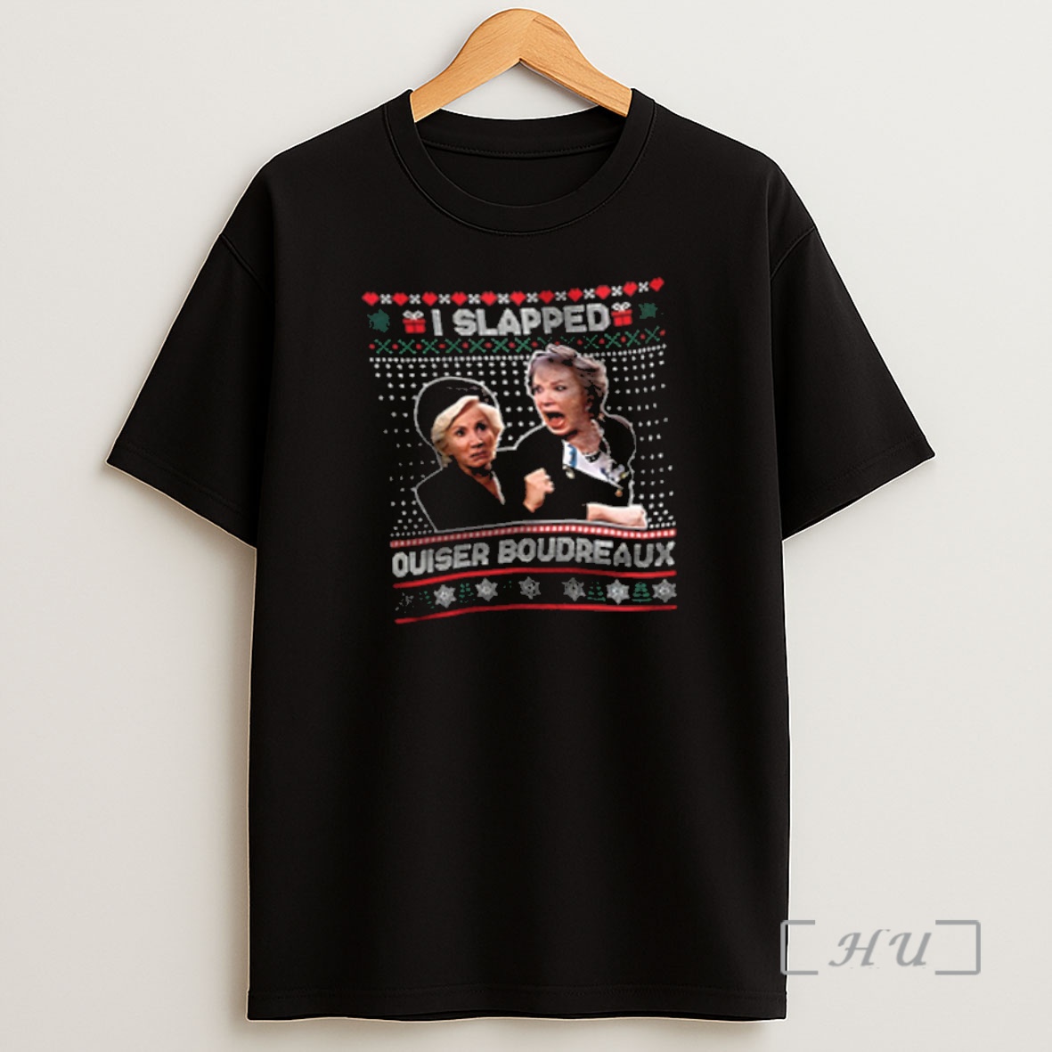 Trending I Slap Ouiser Boudreaux Christmas Premium Shirt Sweatshirt Tee