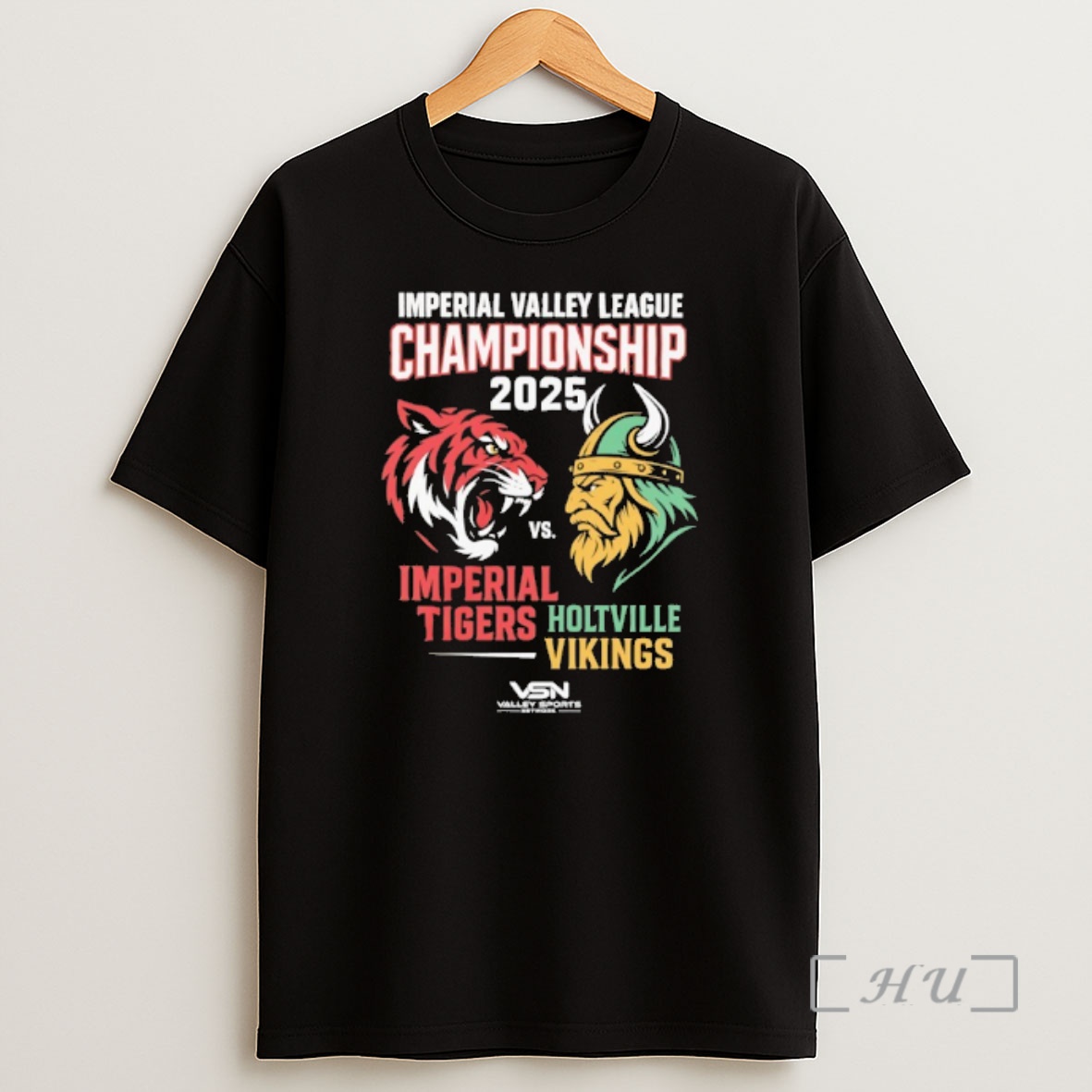 Trending Imperial Valley League Championship 2025 Imperial Tigers Vs Holtville Vikings Premium Shirt Sweatshirt Tee