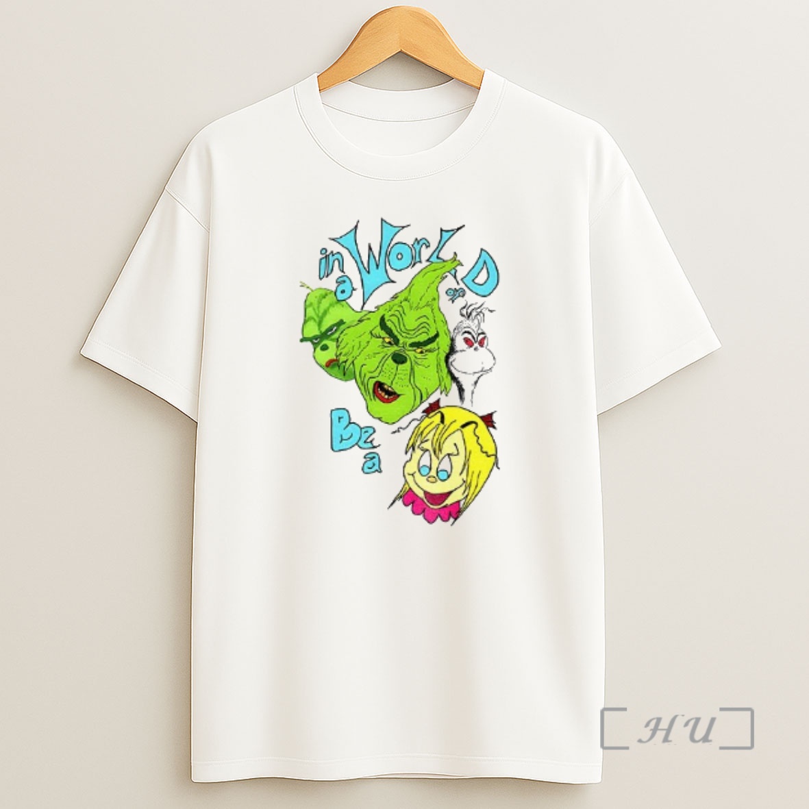 Trending In A World Of Grinches Be A Cindy Lou Who Christmas 2025 Premium Shirt Sweatshirt Tee