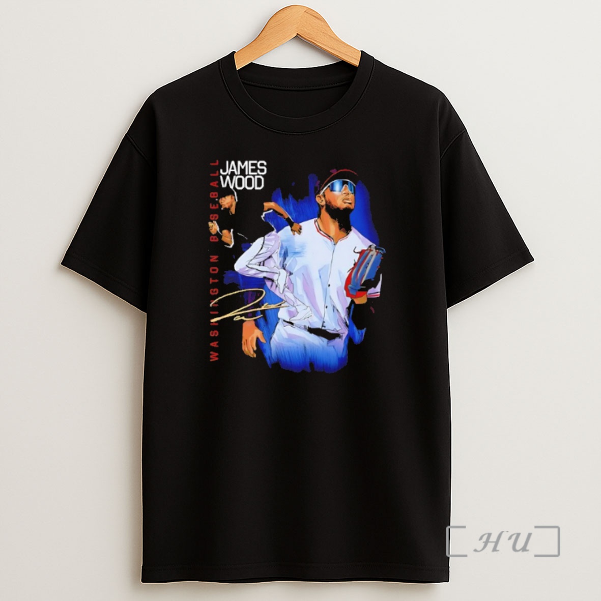 Trending James Wood Washington Nationals Baseball Autographed Classic Premium Shirt Sweatshirt Tee