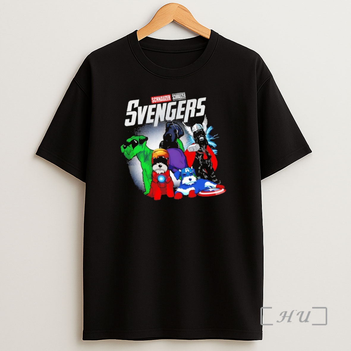 Trending Marvel Schnauzer Avengers Superhero Dog Premium Shirt Sweatshirt Tee