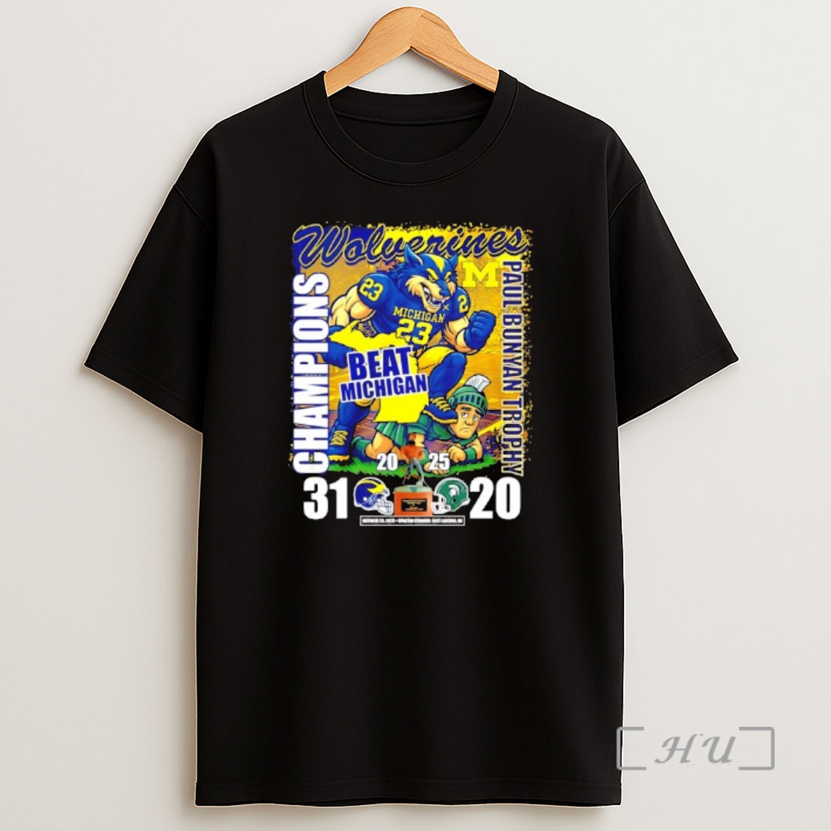 Trending Michigan Wolverines 2025 Paul Bunyan Trophy Champions 2025 Premium Shirt Sweatshirt Tee