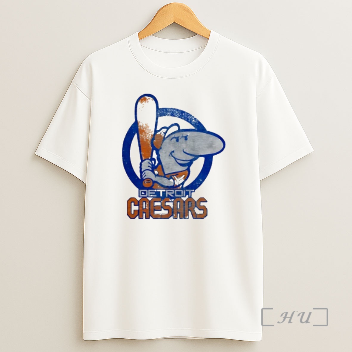 Trending Mike Ilitch Detroit Caesars Baseball Logo Premium Shirt Sweatshirt Tee