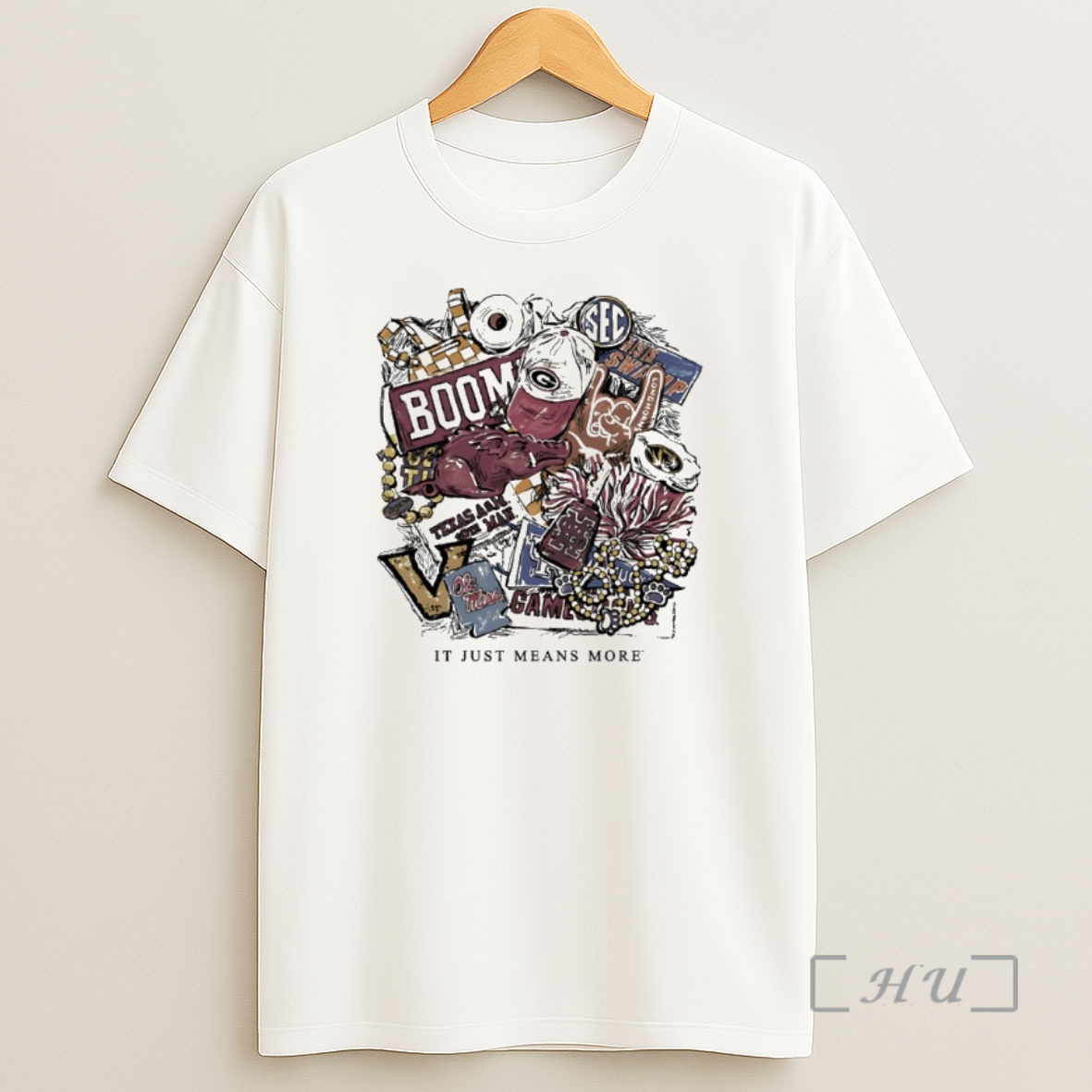 Trending Mississippi State It Just Means More 2025 Sec Gameday Premium Shirt Sweatshirt Tee