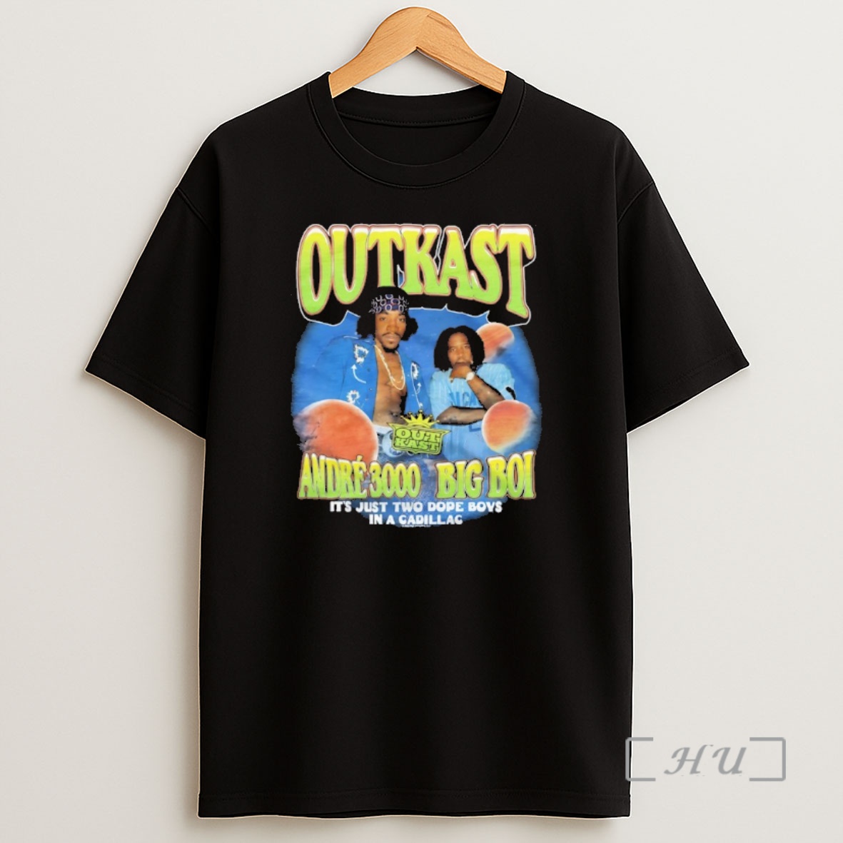 Trending Outkast Andre 3000 Big Boi Its Just Two Dope Boyz In A Cadillac Premium Shirt Sweatshirt Tee