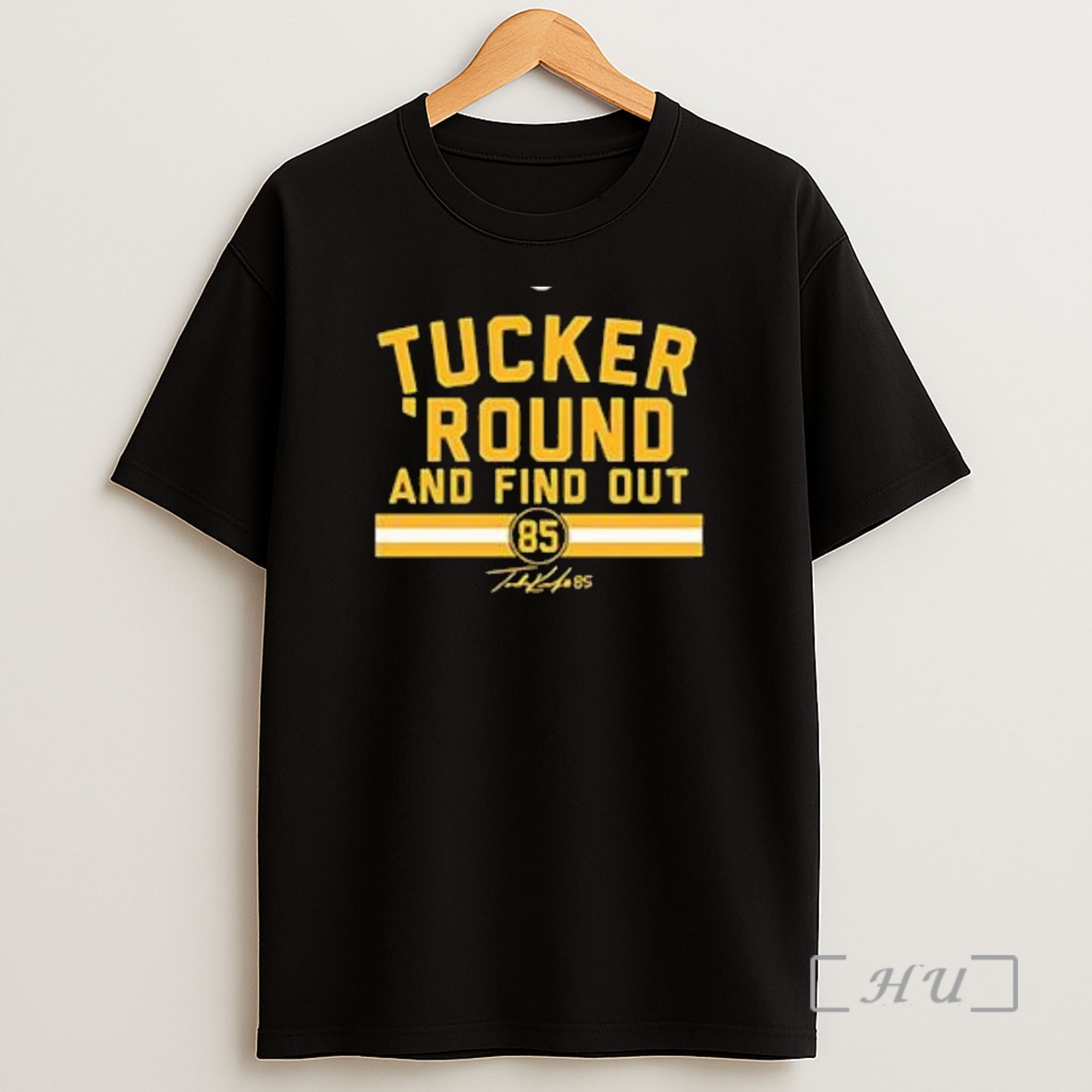 Trending Packers Tucker Kraft Around And Find Out Signature Premium Shirt Sweatshirt Tee