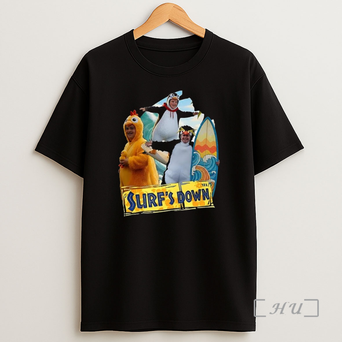 Trending Penguins X Surfs Down Premium Shirt Sweatshirt Tee
