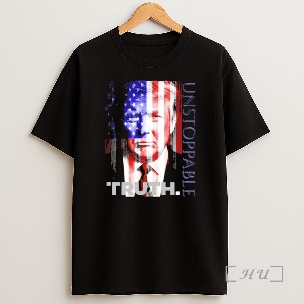 Trending President Trump Unstoppable Truth American Flag Premium Shirt Sweatshirt Tee