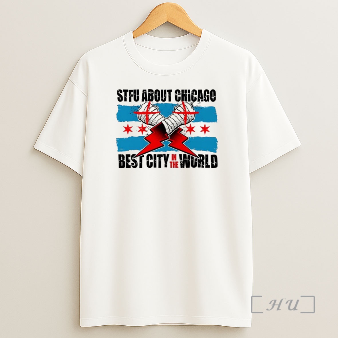 Trending Stfu About Chicago Wrestling Best City In The World Premium Shirt Sweatshirt Tee