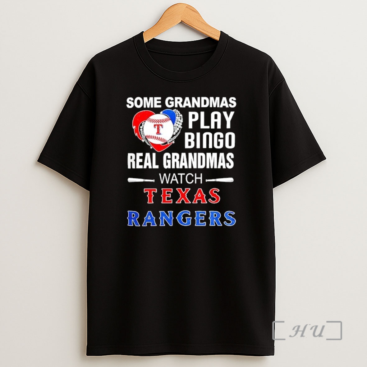 Trending Some Grandmas Play Bingo Real Grandmas Watch Texas Rangers Premium Shirt Sweatshirt Tee