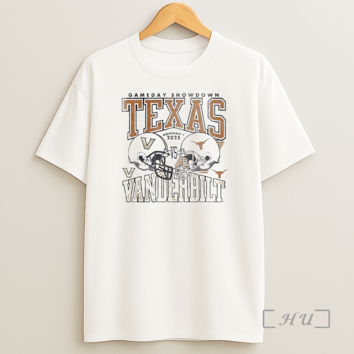 Trending Texas Longhorns Vs Vanderbilt Commodores 2025 Gameday Showdown Premium Shirt Sweatshirt Tee