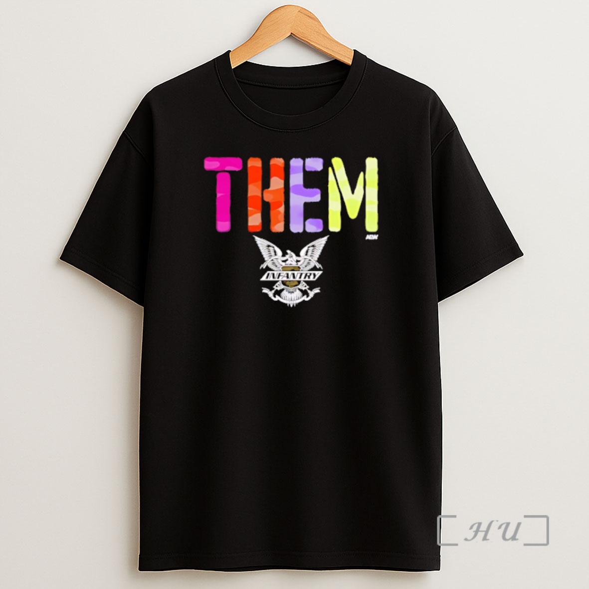 Trending The Infantry Them Multi Camo Eagles Aew Premium Shirt Sweatshirt Tee