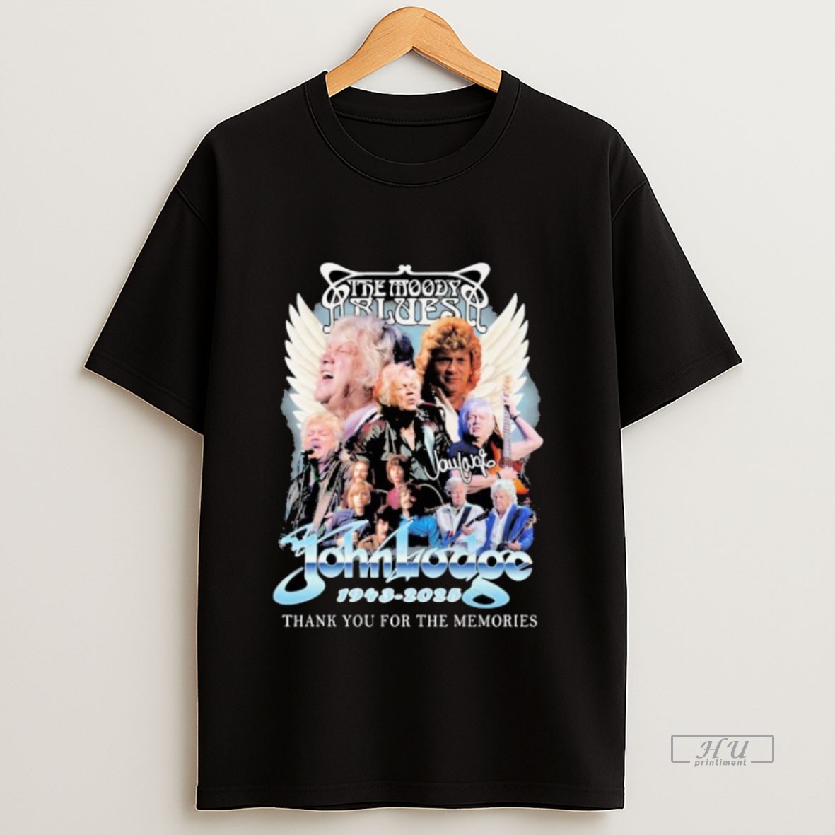 Trending The Moody Blues John Lodge 1943 2025 Thank You For The Memories Wings Sweatshirt Tee Shirt