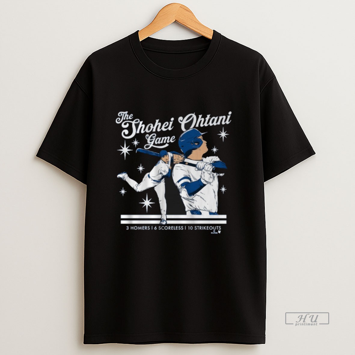 Trending The Shohei Ohtani Game 3 Homer 6 Scoreless 10 Strikeouts Los Angeles Dodgers Mlb Sweatshirt Tee Shirt