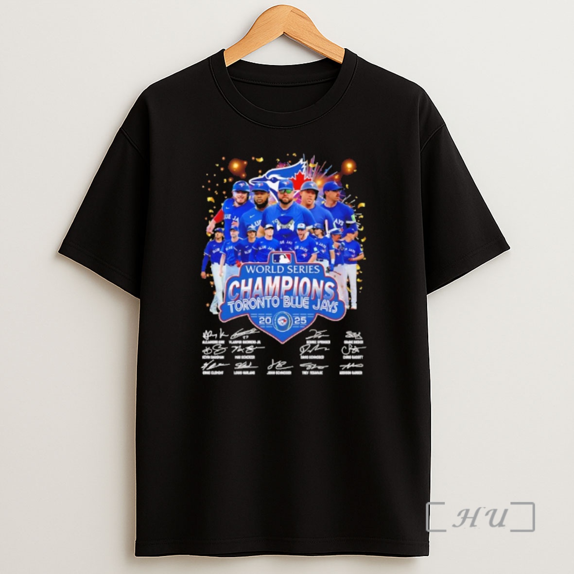 Trending Toronto Blue Jays 2025 World Series Champions Signatures Premium Shirt Sweatshirt Tee