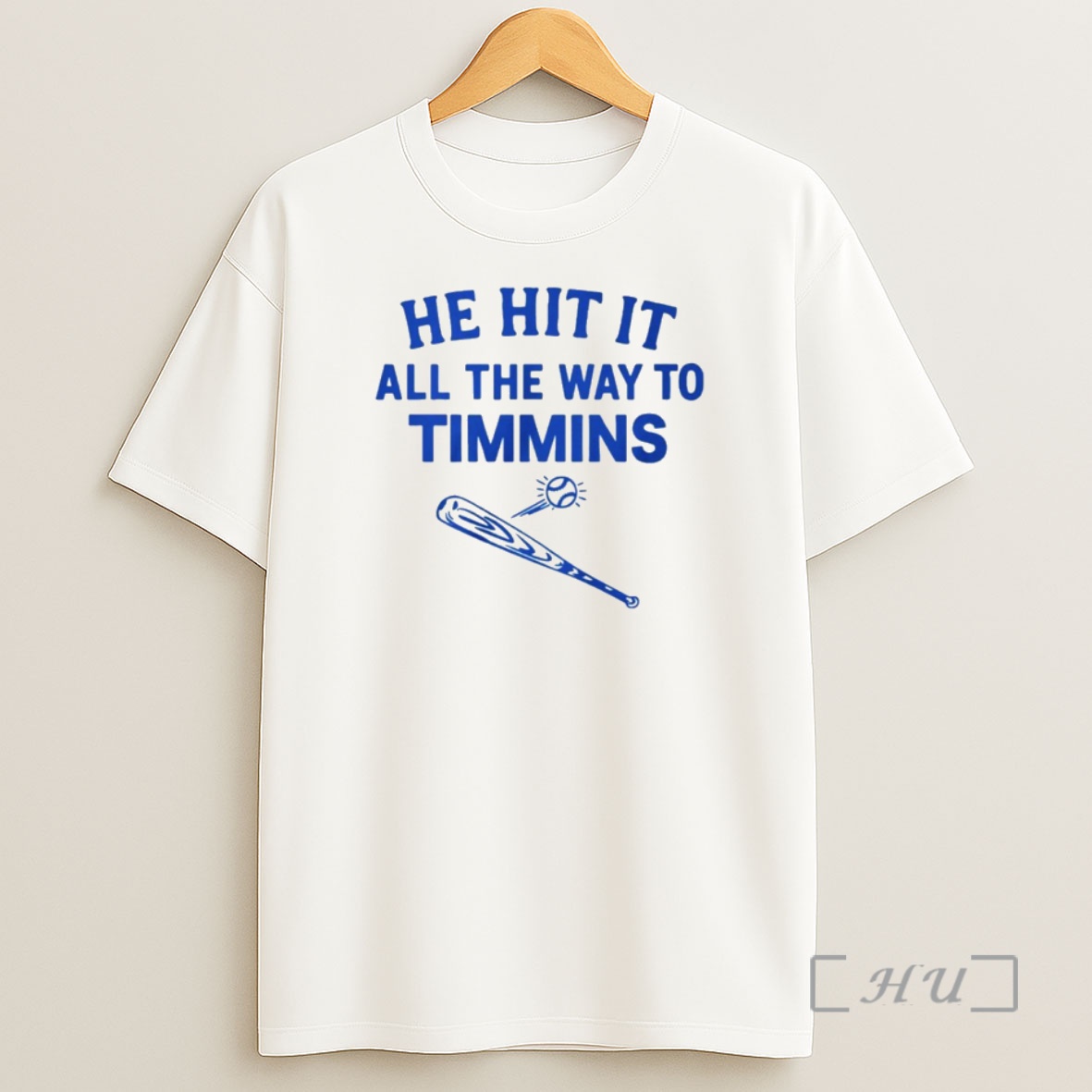 Trending Trey Yesavage He Hit It All The Way To Timmins Blue Jays Premium Shirt Sweatshirt Tee