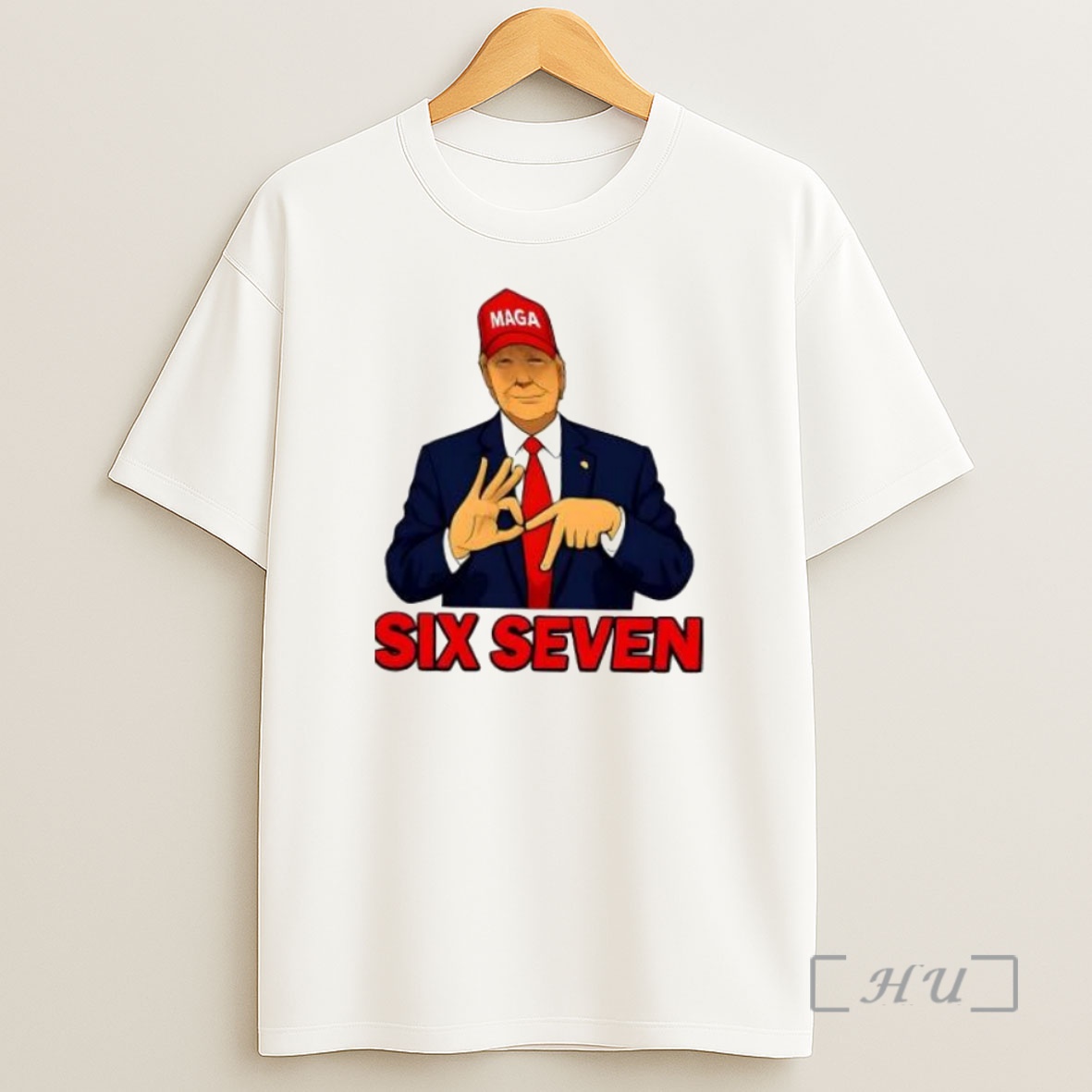 Trending Trump Hat Maga Six Seven Meme Premium Shirt Sweatshirt Tee