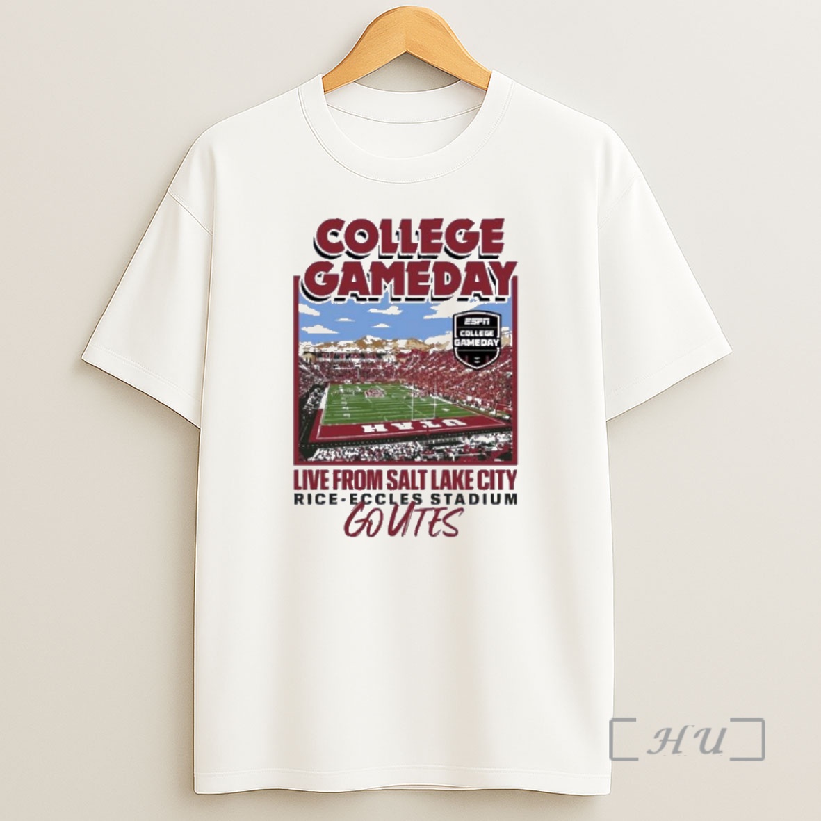 Trending Utah Utes 2025 College Gameday Live From Salt Lake City Premium Shirt Sweatshirt Tee