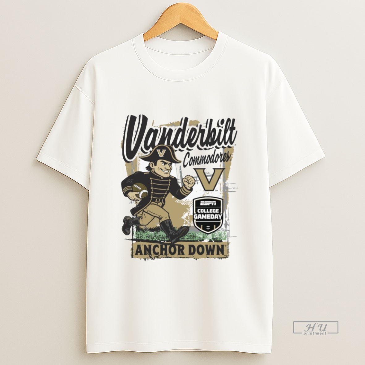 Trending Vanderbilt Commodore 2025 Espn College Gameday Anchor Down Classic Sweatshirt Tee Shirt