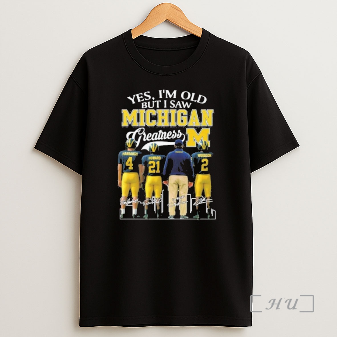Trending Yes Im Old But I Saw Michigan Wolverines Greatness Premium Shirt Sweatshirt Tee