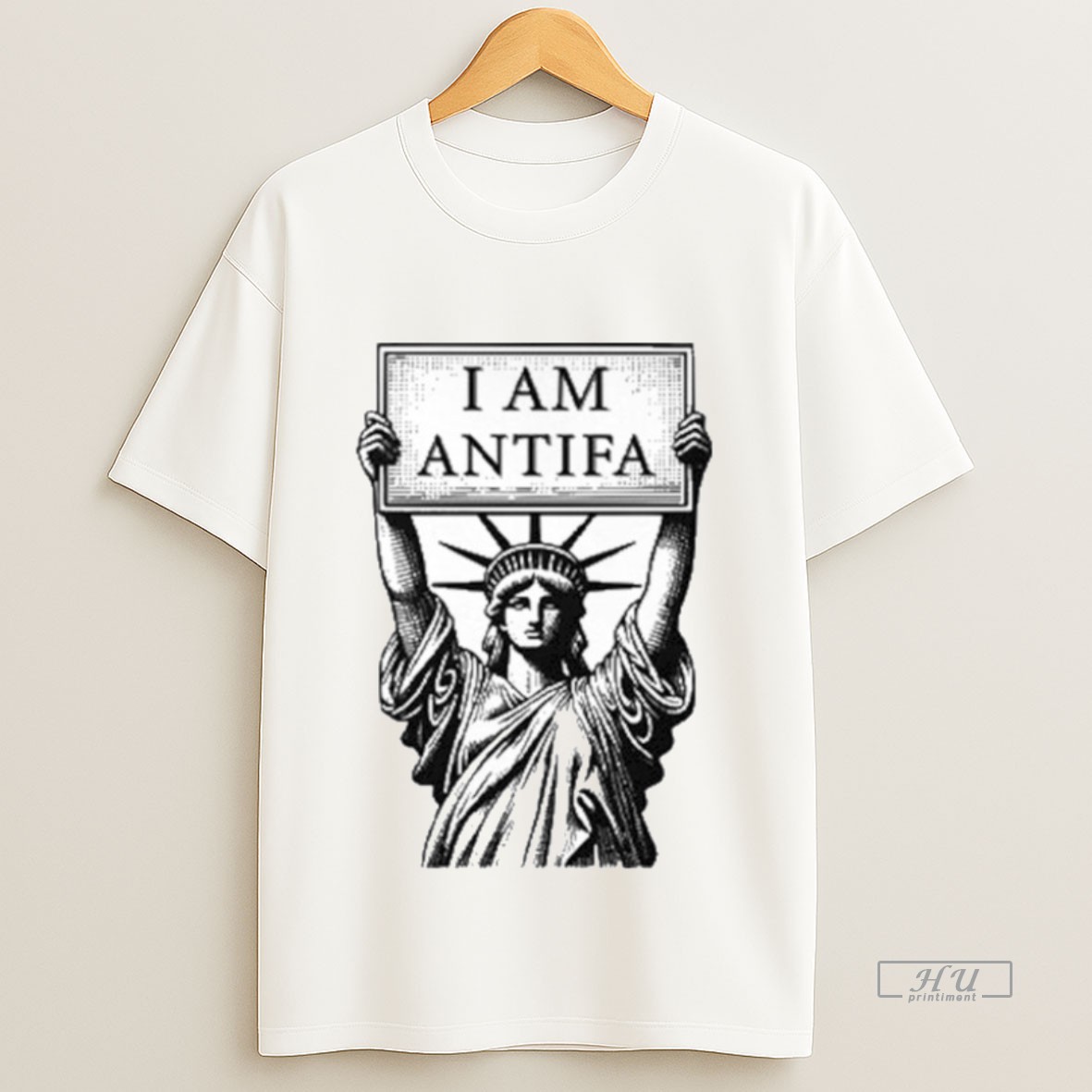 Trending Statue Of Liberty I Am Antifa Sweatshirt Tee Shirt