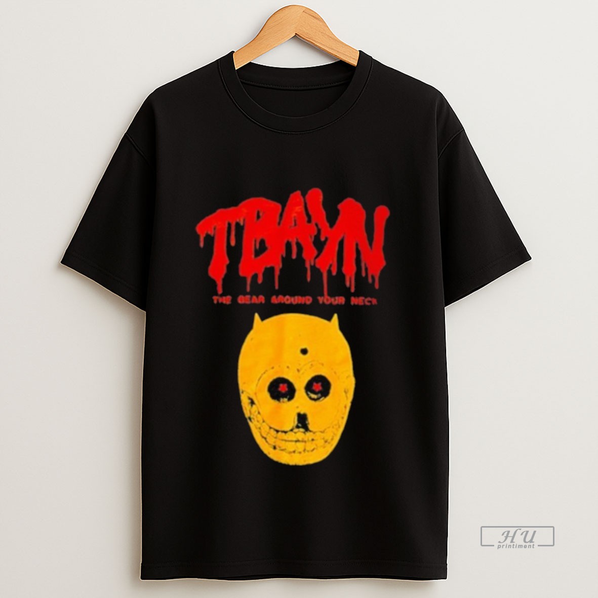 Trending The Bear Around Your Neck Death Mask Devil Sweatshirt Tee Shirt