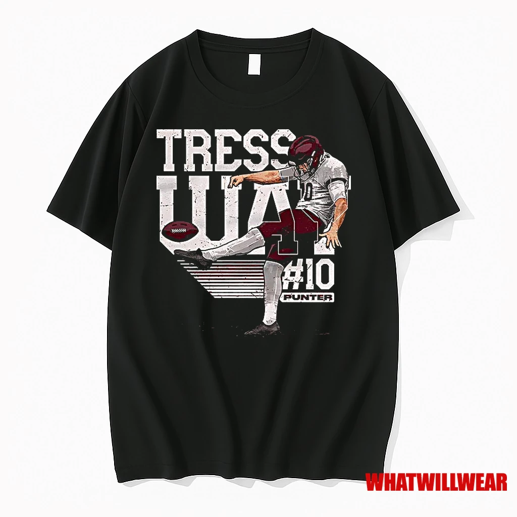 Tress Way Washington Commanders Football Number 10 Punt Shirts
