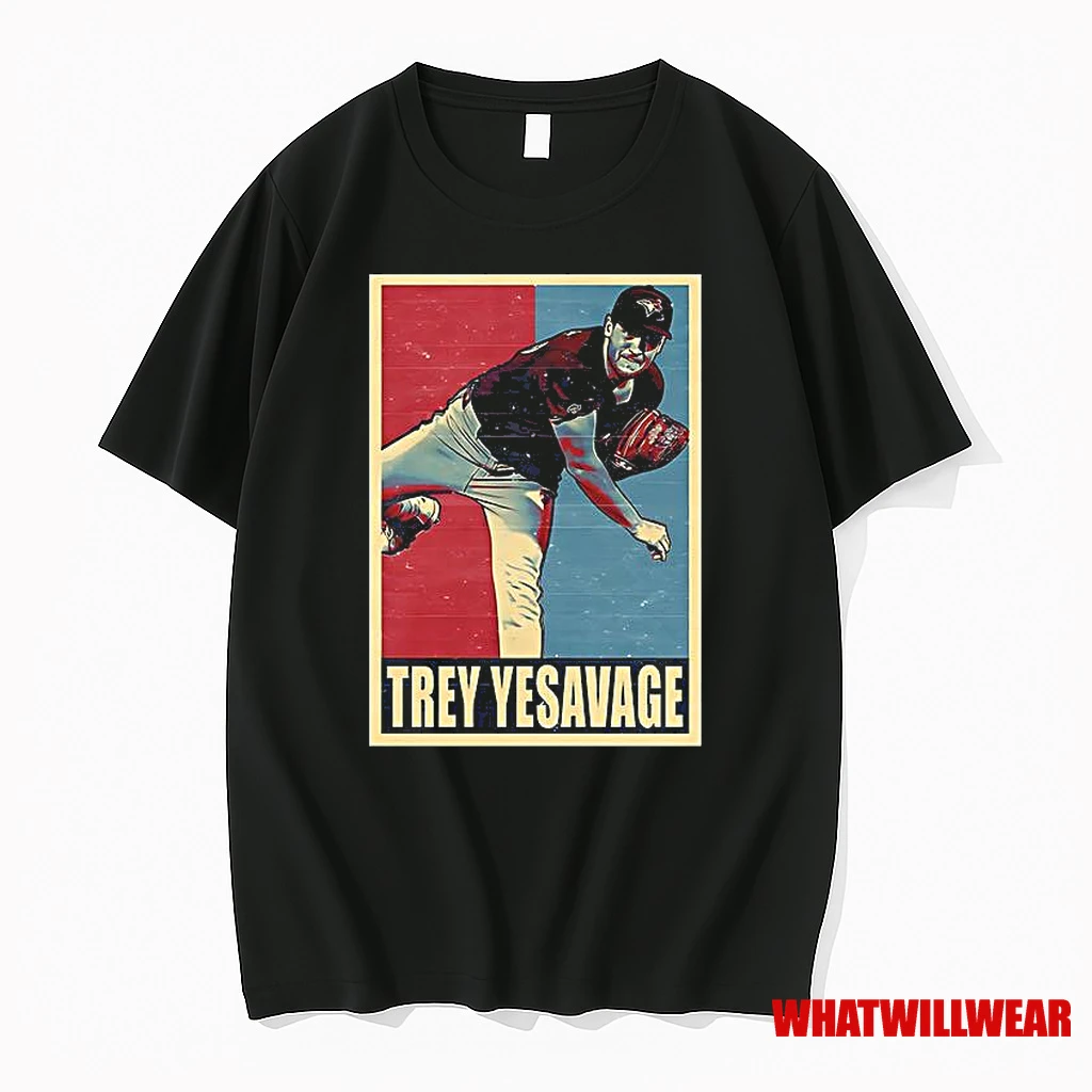 Trey Yesavage Toronto Blue Jays Pop Art Baseball Shirts