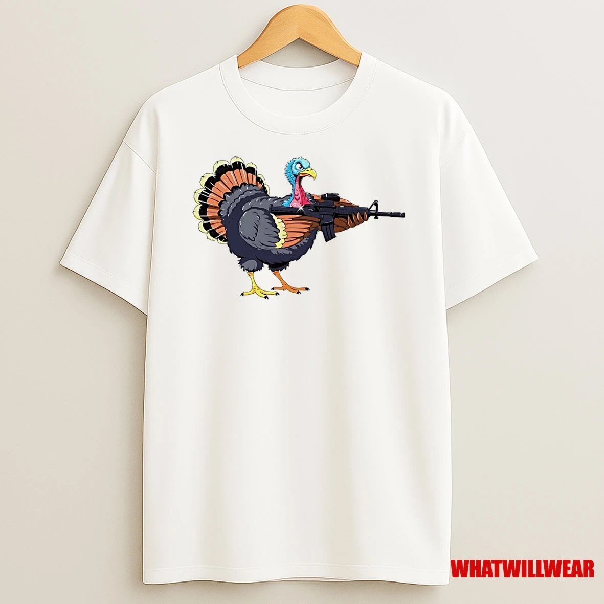 Triggered Turkey Gun Shirts