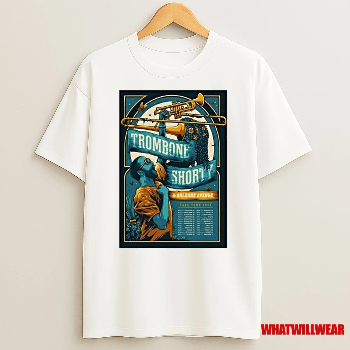 Trombone Shorty And Orleans Avenua Fall 2025 Tour Shirts