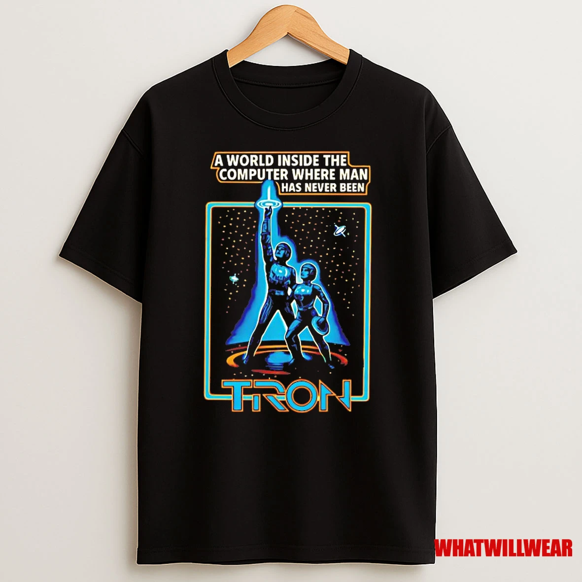 Tron A World Inside The Computer Where Man Has Never Been Shirts