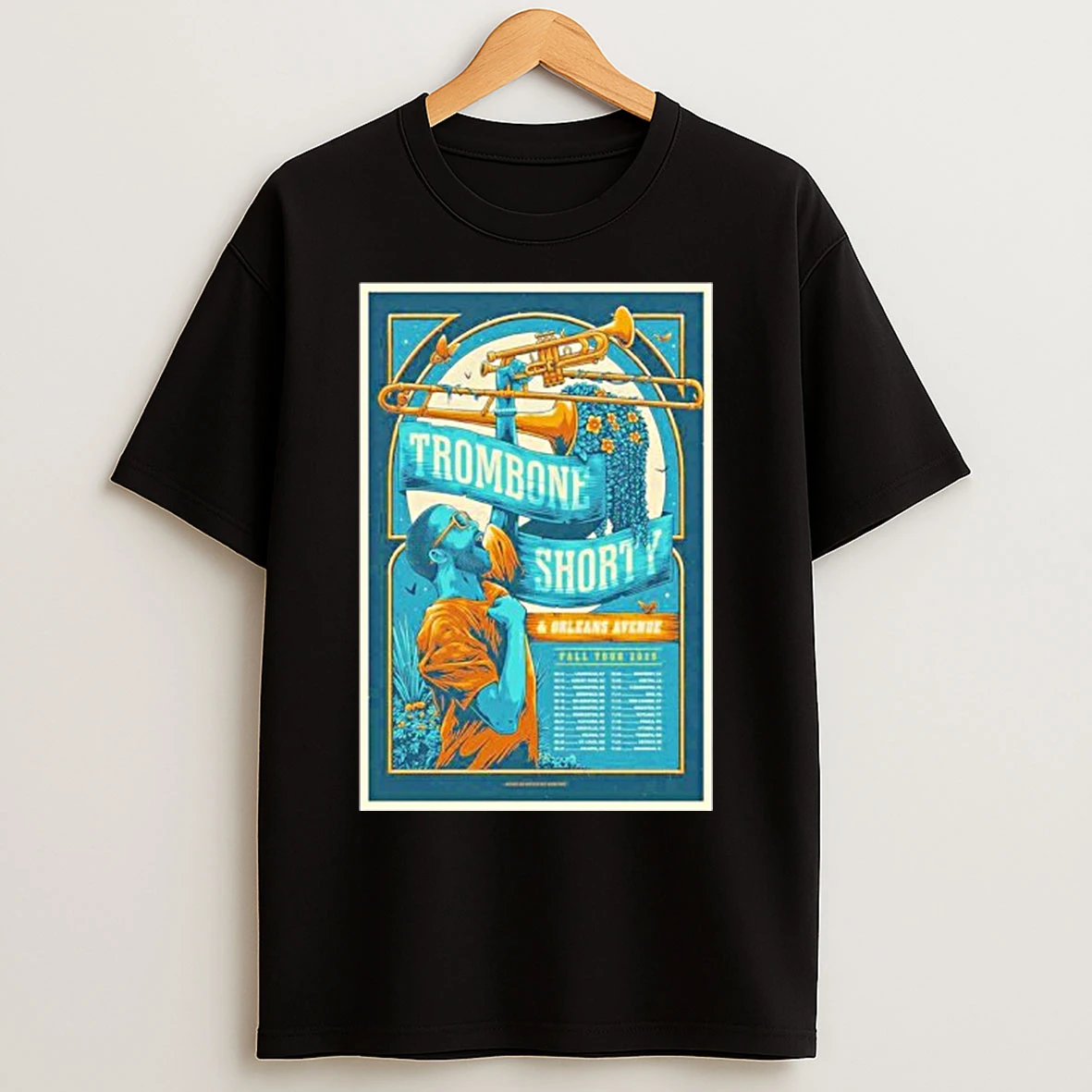 Troy Andrews And Orleans Avenue Fall Tour 2025 T Shirts