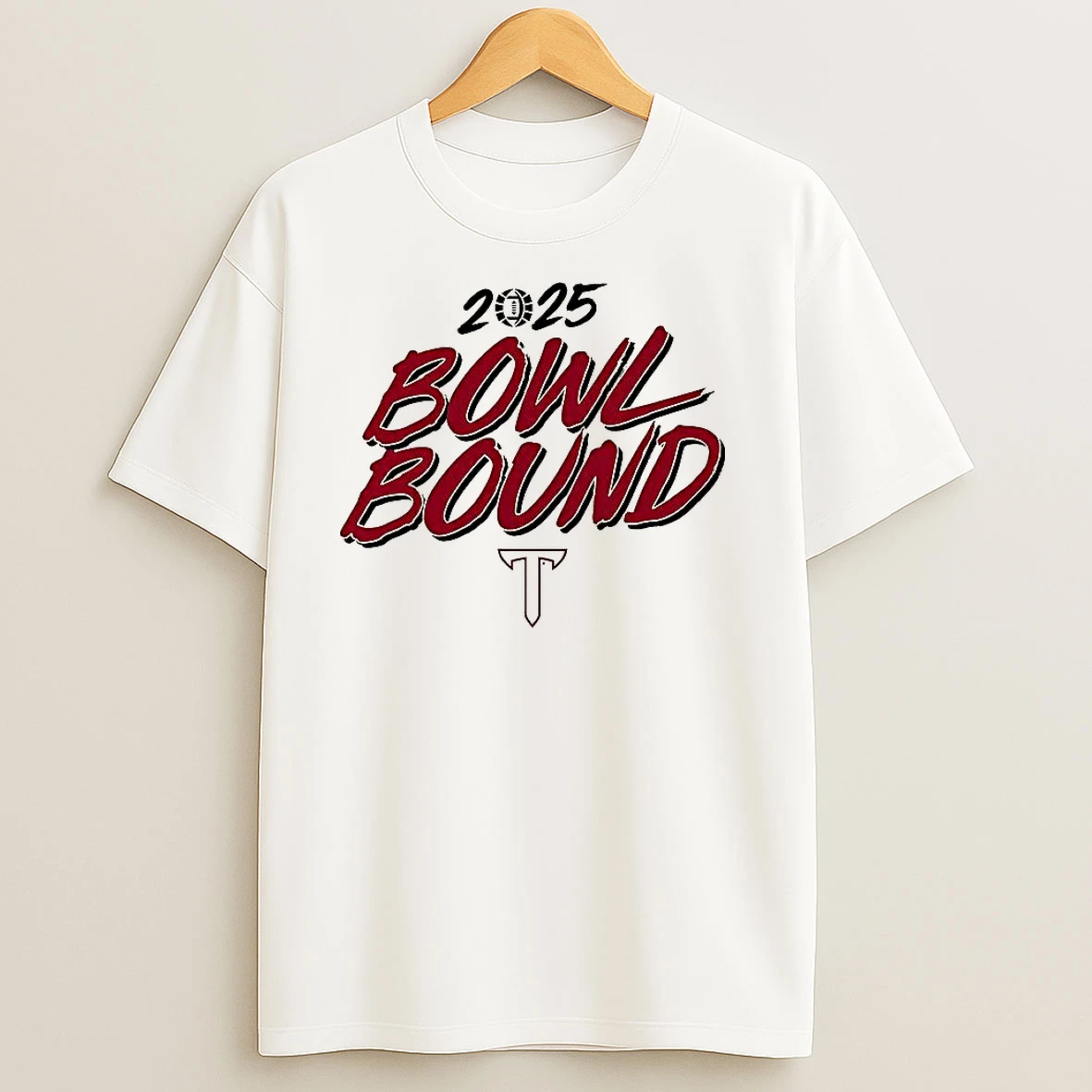 Troy Trojans Football 2025 Bowl Bound T Shirts