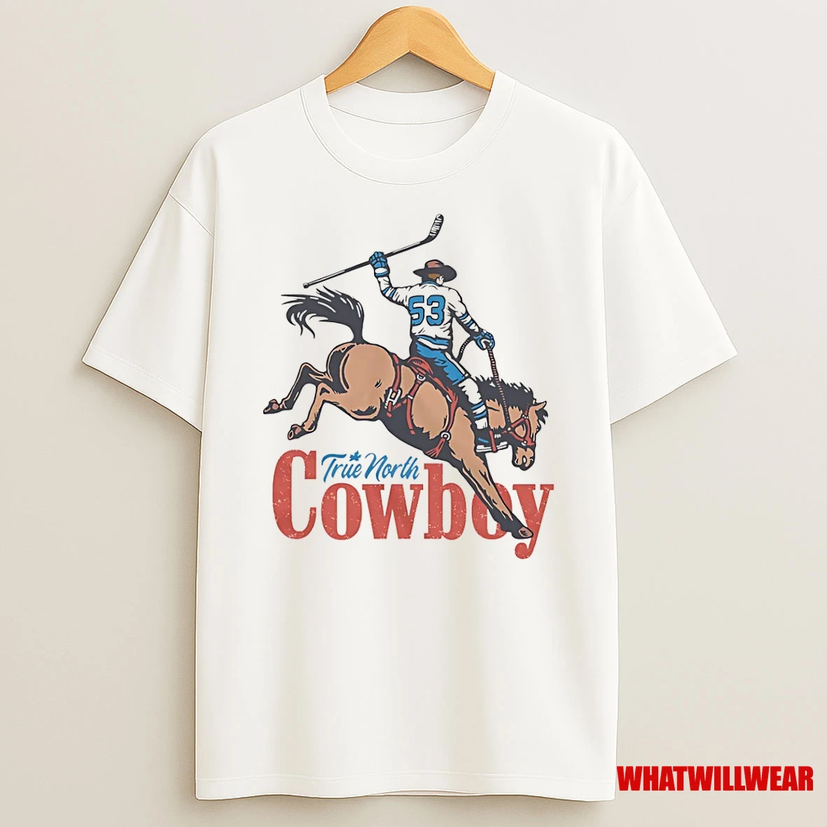 True North Cowboy Hockey Shirts
