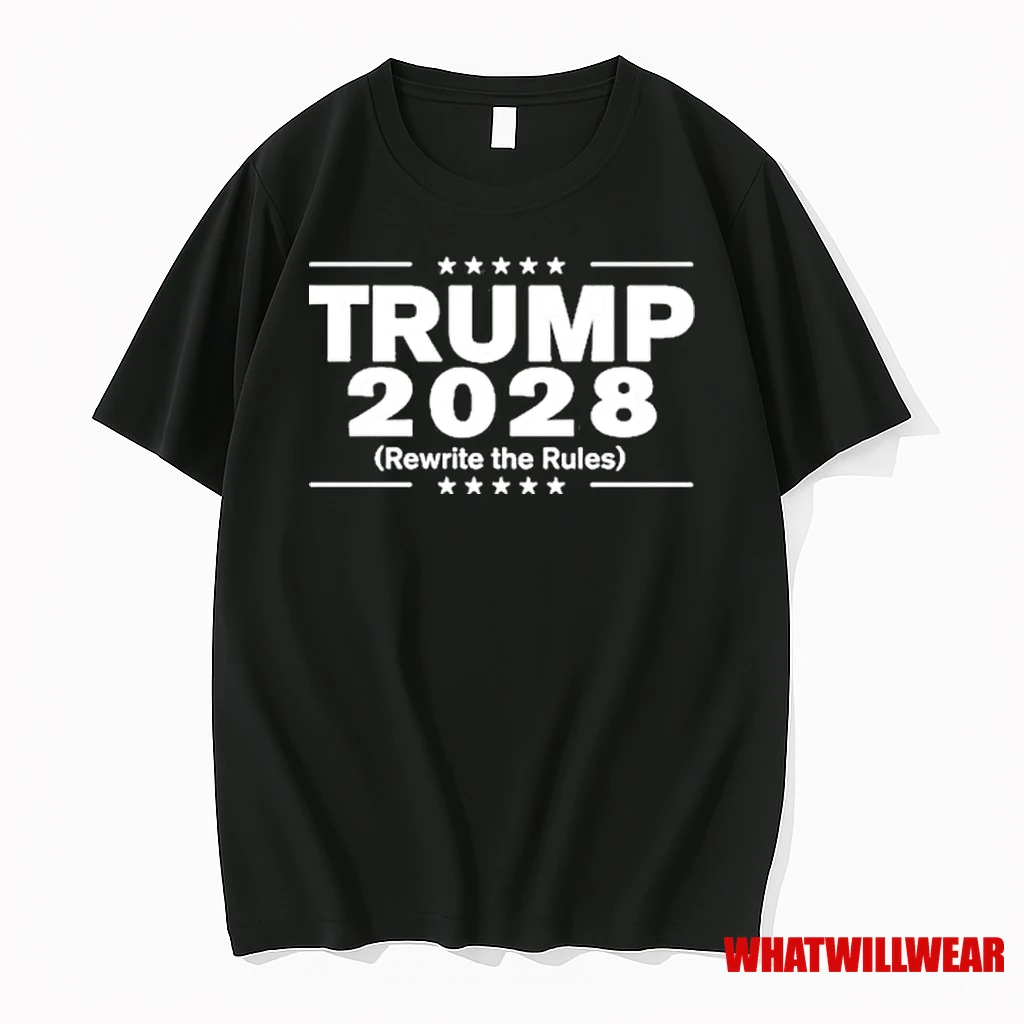 Trump 2028 Rewrite The Rules Shirts