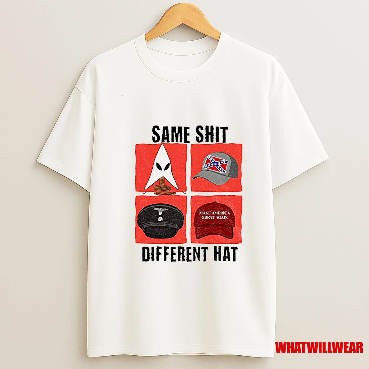 Trump No Kings Protest Same Shit Different Hat Shirts