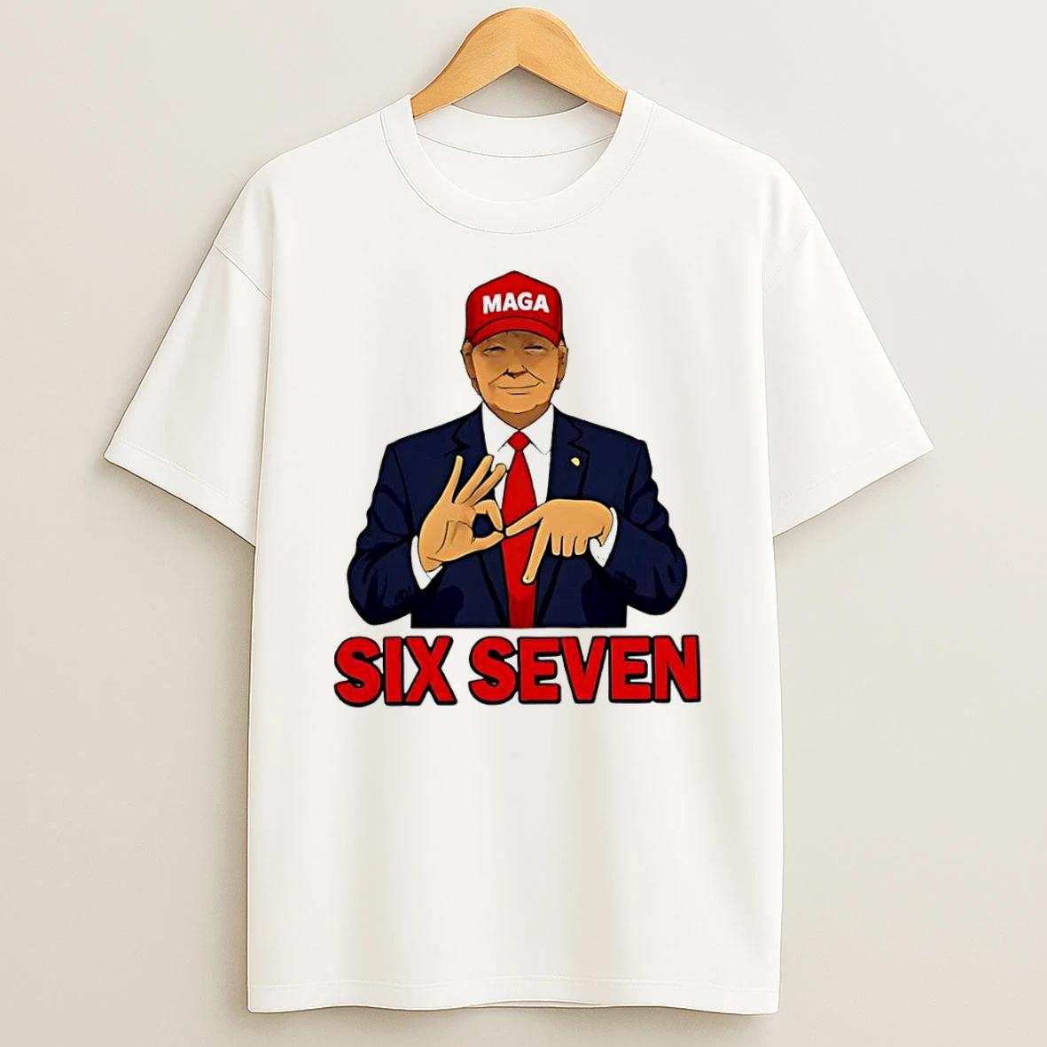 Trump Hat Maga Six Seven Meme Shirts